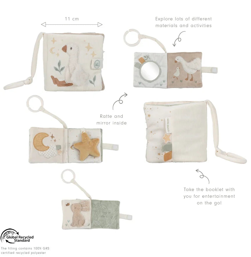 Little Dutch - Aktivnostna knjigica - Newborn Naturals - LD8419 Luxbaby
