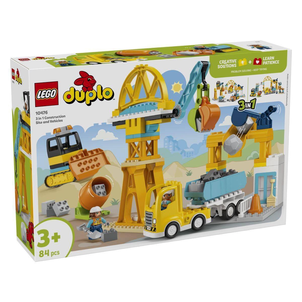 Lego Duplo - Gradbišče in vozila 3v1