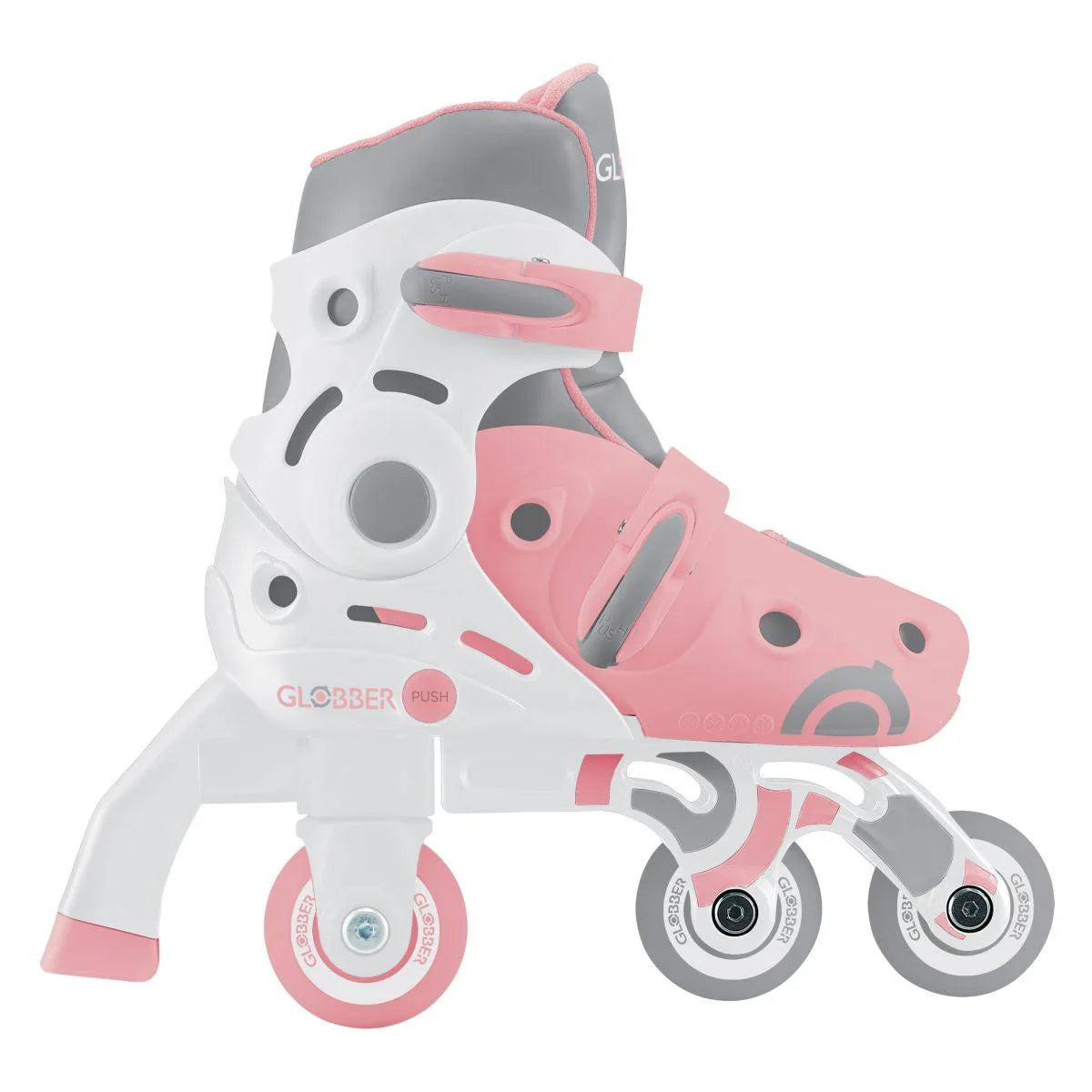 Globber - Rolerji Learning 2v1 XS/S (26–29) - Roza