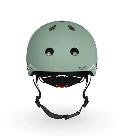 Scoot&Ride - Otroška čelada XXS/S - Green Lines