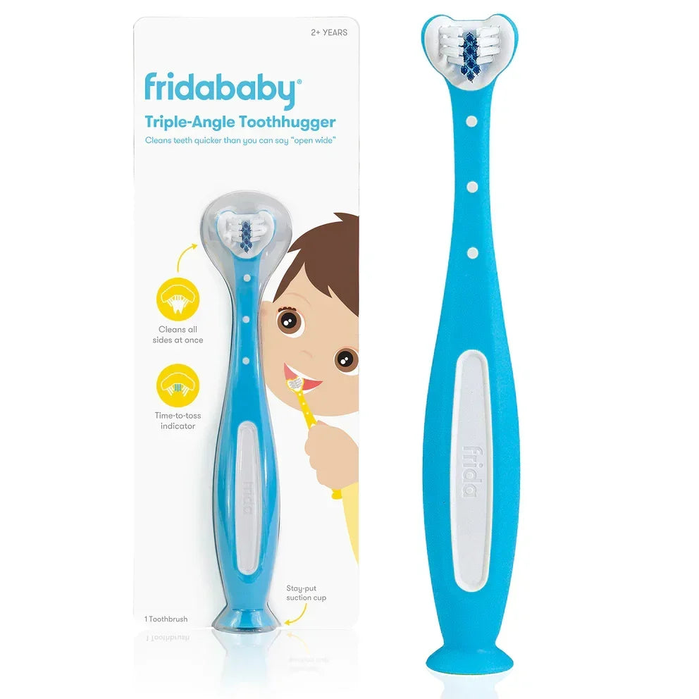 Frida Baby - Trikotna otroška zobna ščetka - Blue
