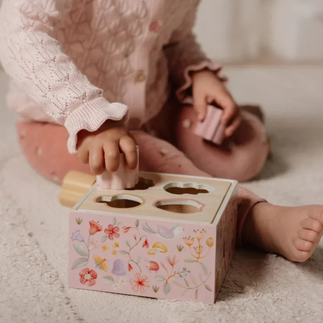 Little Dutch - Kocka za razvrščanje oblik - Fairy Garden