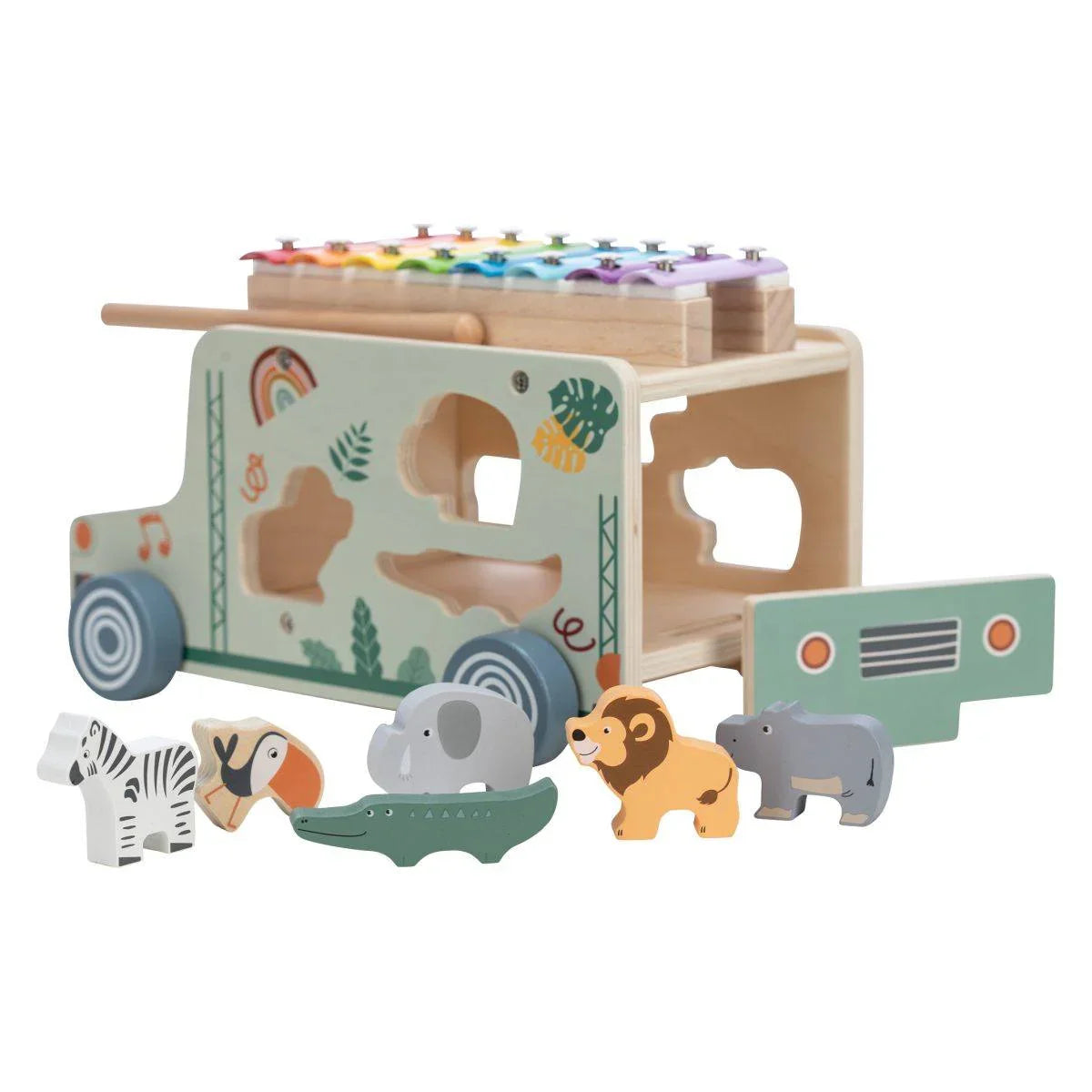 Free2Play - Tovornjak s ksilofonom in živalsko druščino - F2P1181260 Luxbaby
