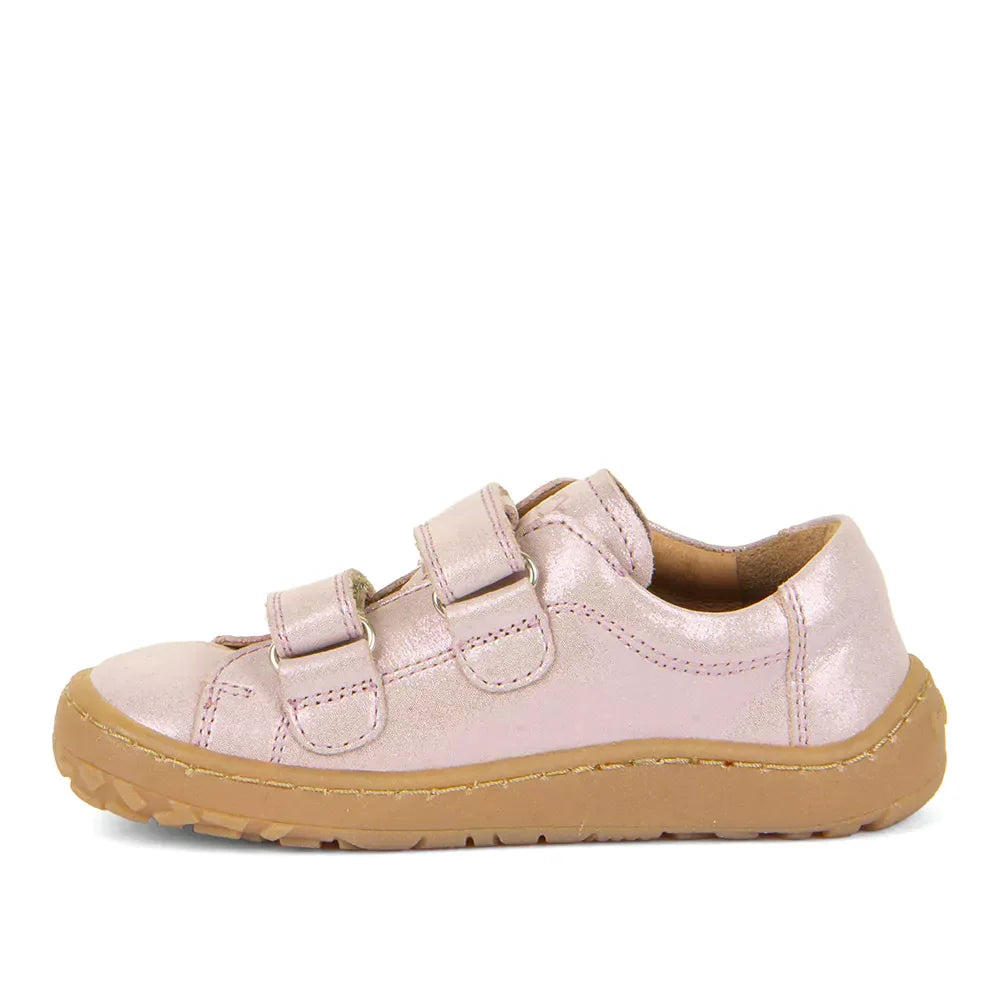 Froddo - Otroški bosonogi nizki čevlji - Pink Shine (G3130240-10)