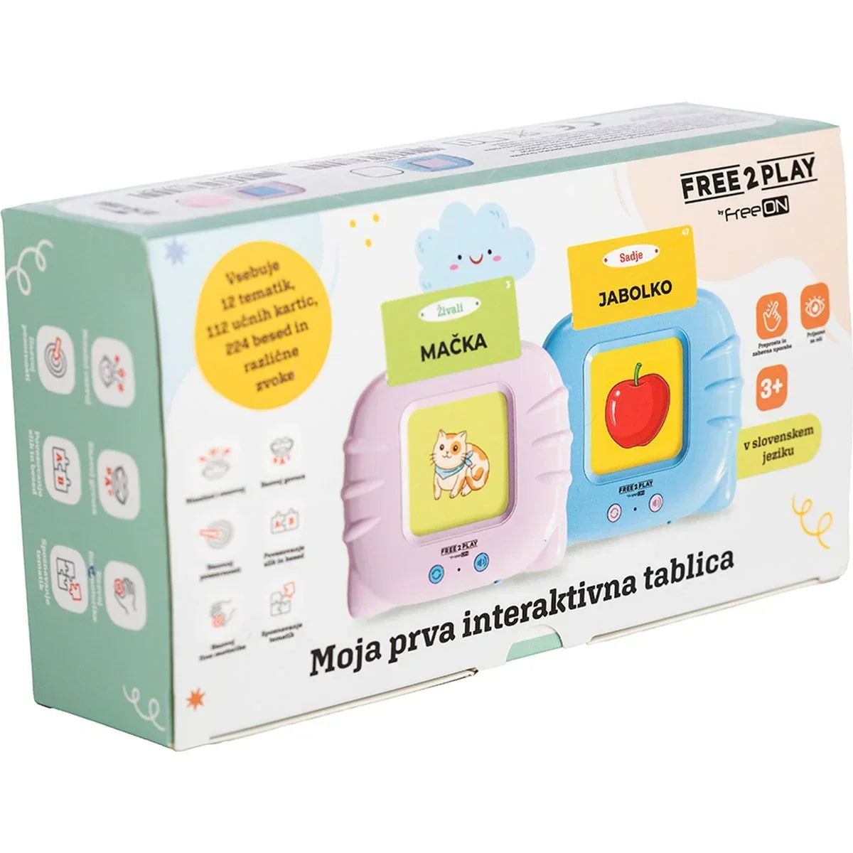 Free2Play - Moja prva interaktivna tablica - Modra