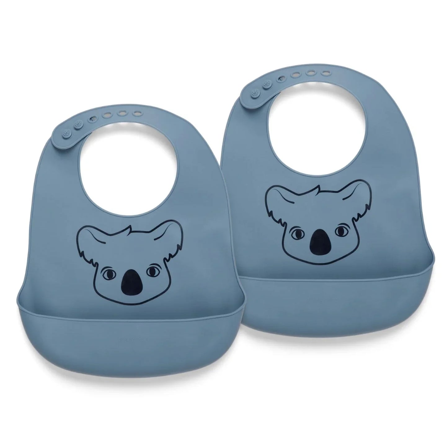 Nuuroo - Alfie silikonski slinček - Bering Sea (2 kosa) - NU128BS Luxbaby