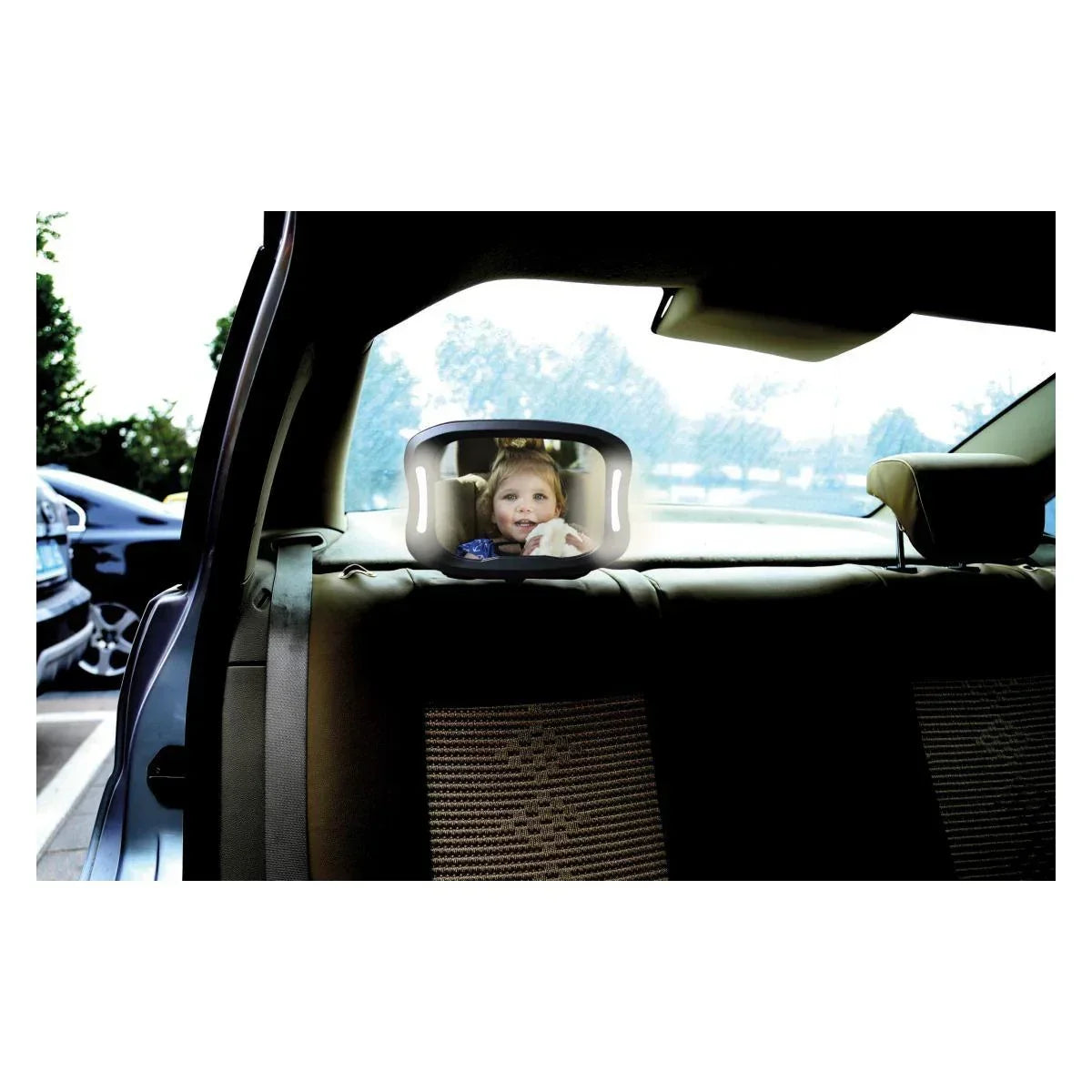 FreeON - Ogledalo za nadzor za otroka z led lučko