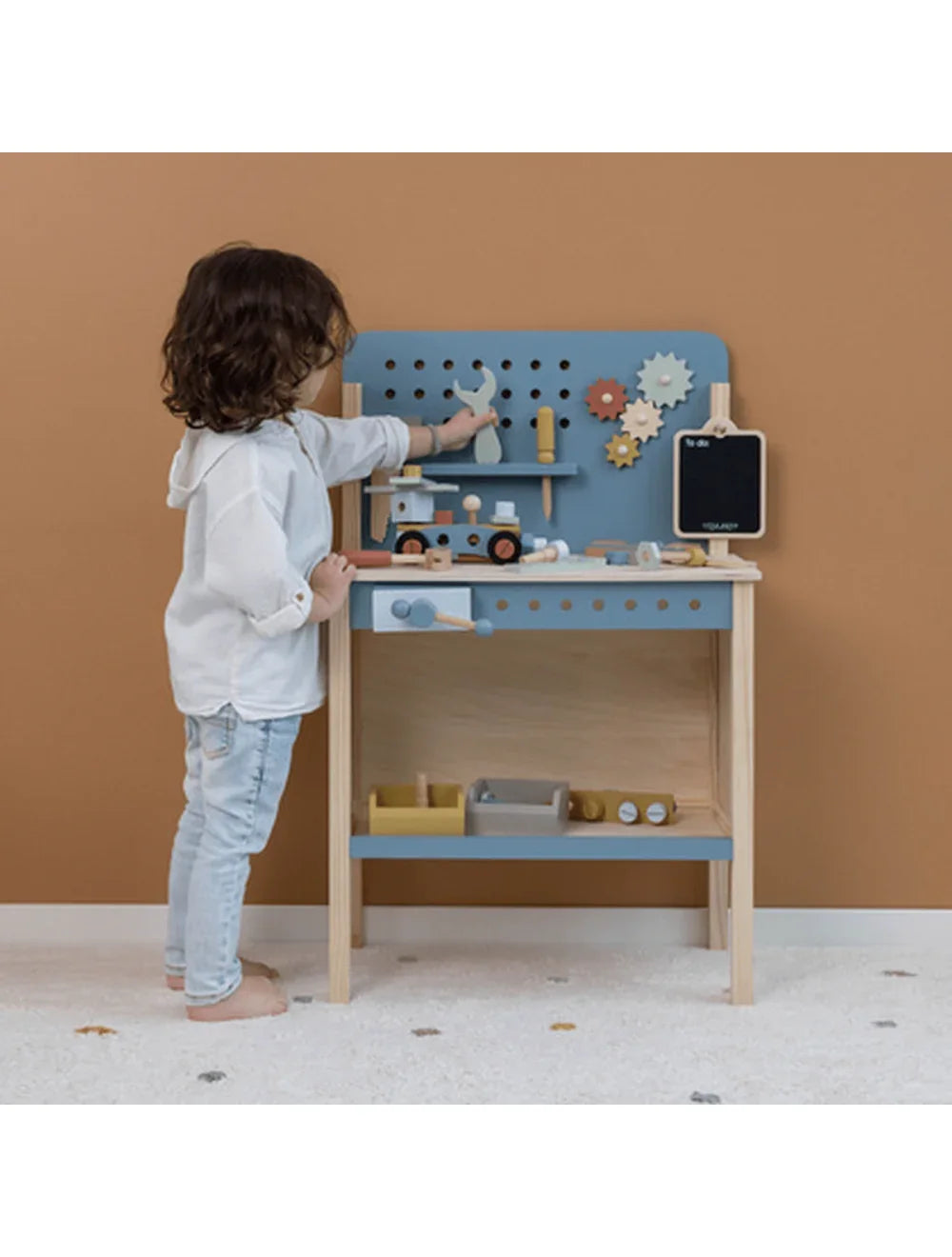 Little Dutch - Otroška delovna miza z orodjem - LD7079 Luxbaby