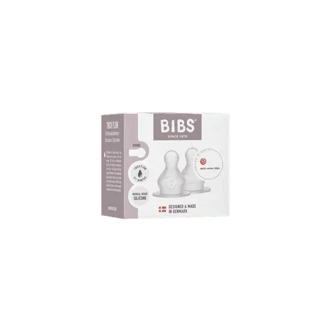 BIBS - Anti-kolik cuclji za gosto tekočino, silikon