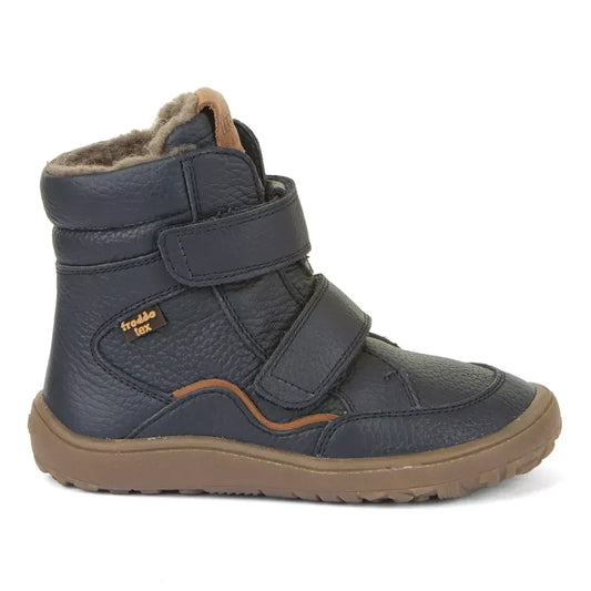 Froddo - Otroški bosonogi škornji Tex Winter - Dark Blue (G3160232)