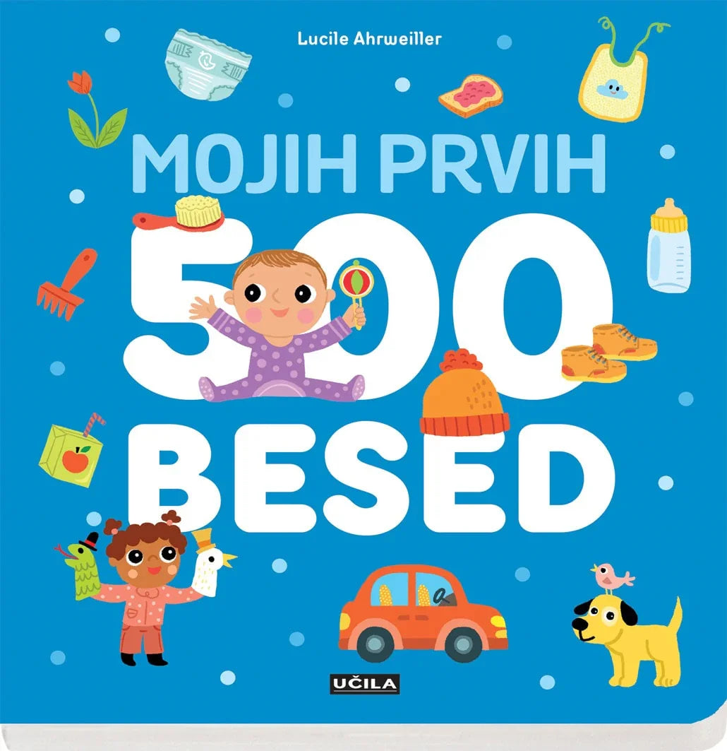 Učila - Mojih prvih 500 besed - U007481 Luxbaby