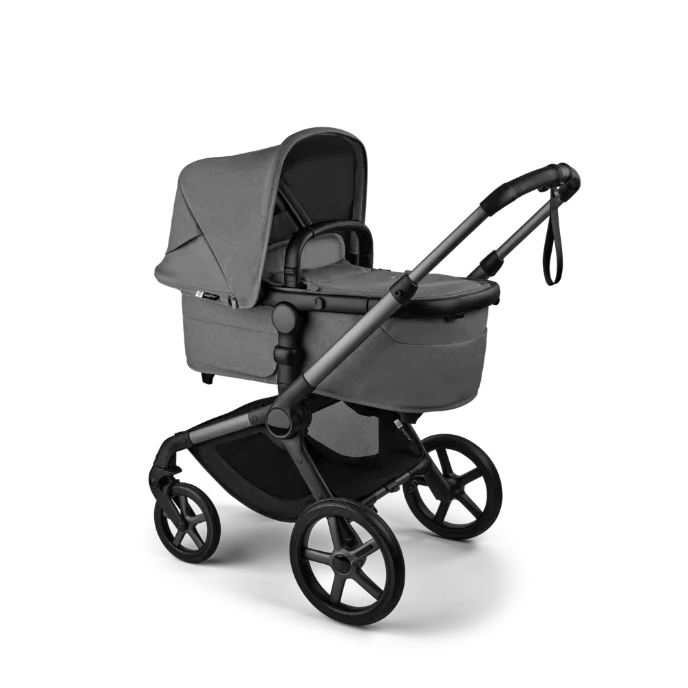 Bugaboo - Otroški voziček Fox 5 Renew Graphite/Moon Grey - Moon Grey (2v1)