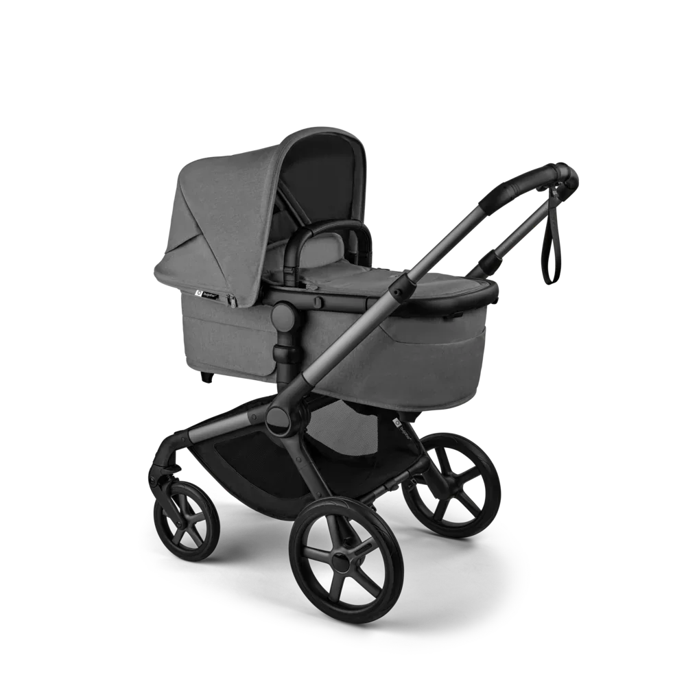 Bugaboo - Otroški voziček Fox 5 Renew Graphite/Moon Grey - Moon Grey (2v1) - 13824 Luxbaby