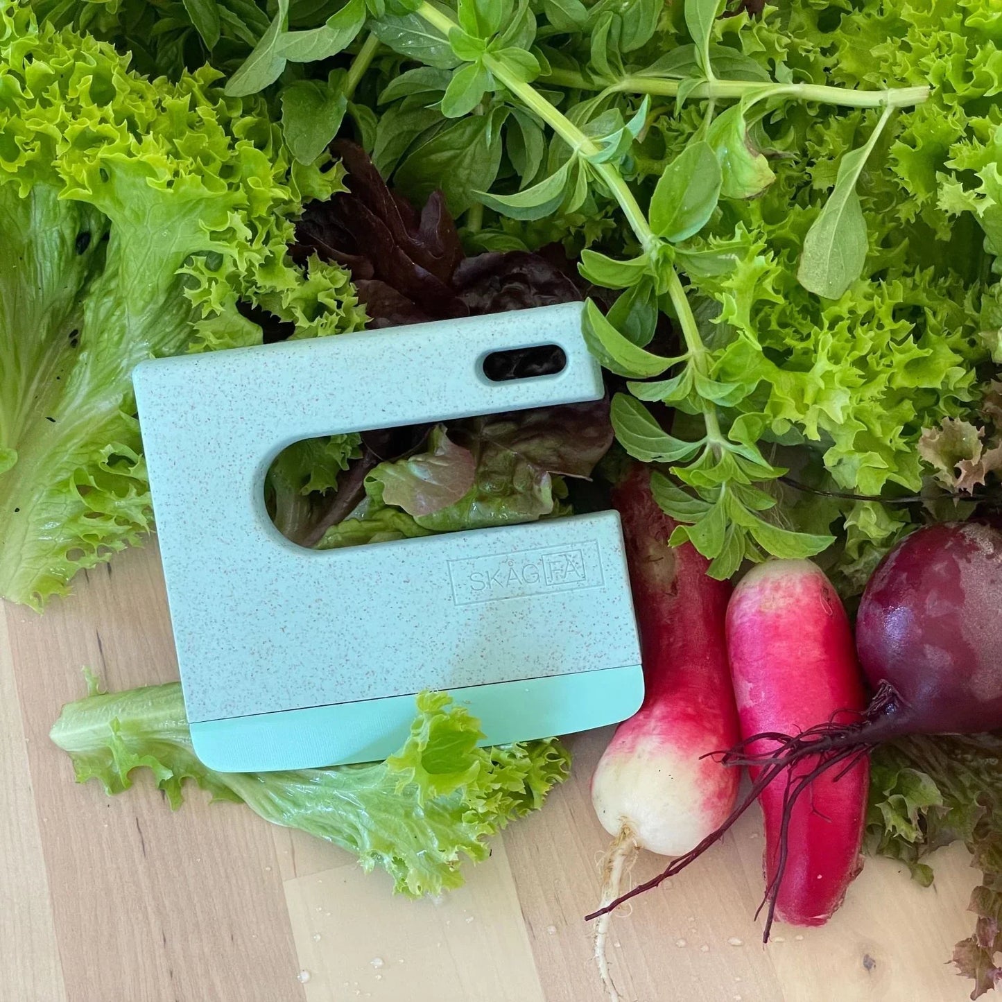 SKÅGFÄ - Otroški nož Klyv - Aqua