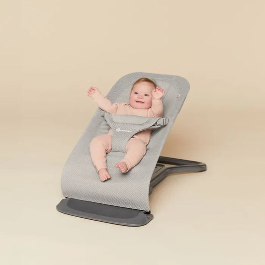 Ergobaby - Evolve Bouncer 3v1 Mesh - Light Grey - EVLBNCLTGRYMSH Luxbaby