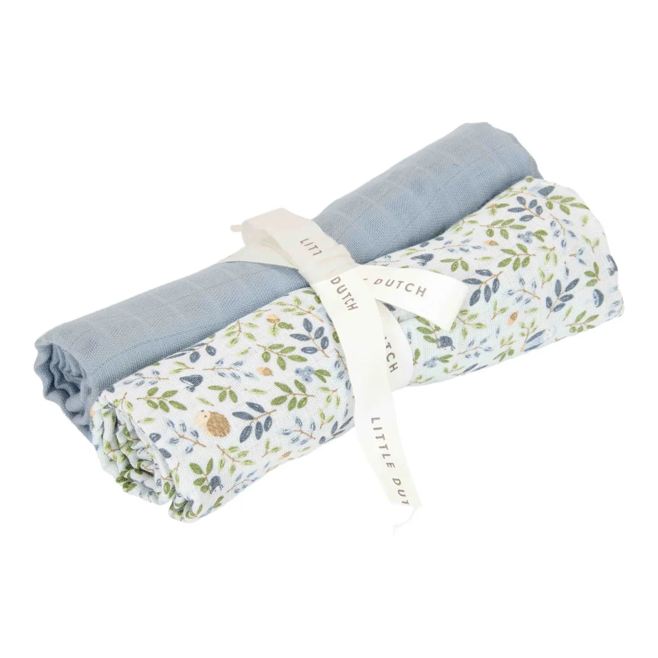 Little Dutch - Komplet 2 tetra pleničk - Forest Adventure/Denim Blue