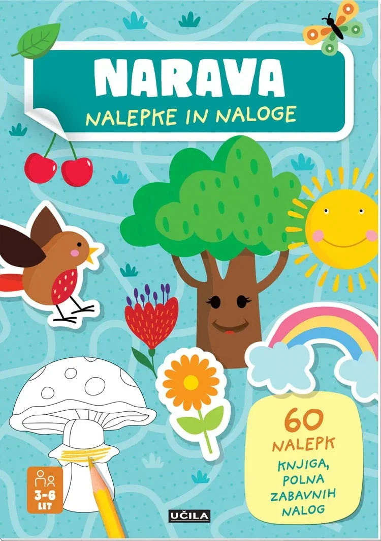 Učila - Narava - Knjiga z nalepkami