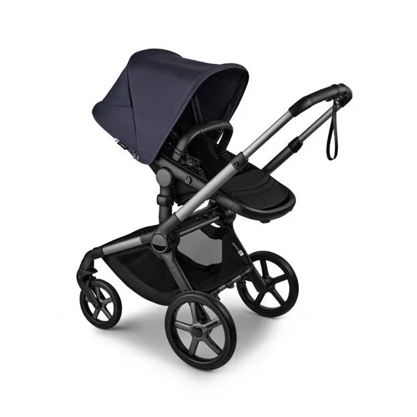 Bugaboo - Otroški voziček Fox 5 Renew Graphite/Heritage Black - Deep Indigo (2v1)