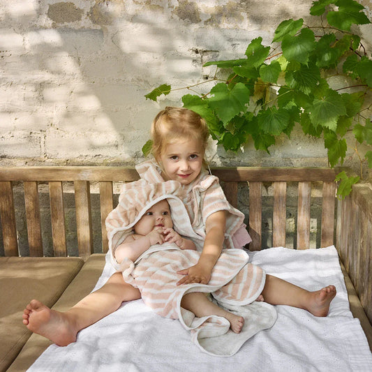 Elodie - Brisača s kapuco - Candy Stripes