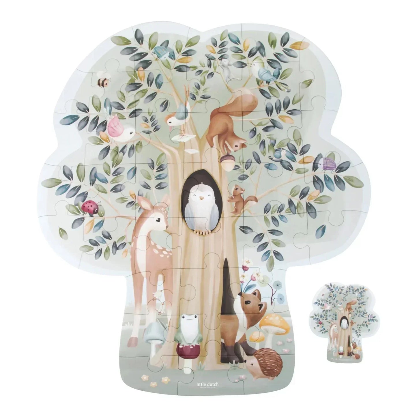 Little Dutch - Sestavljanka XL - Forest Friends