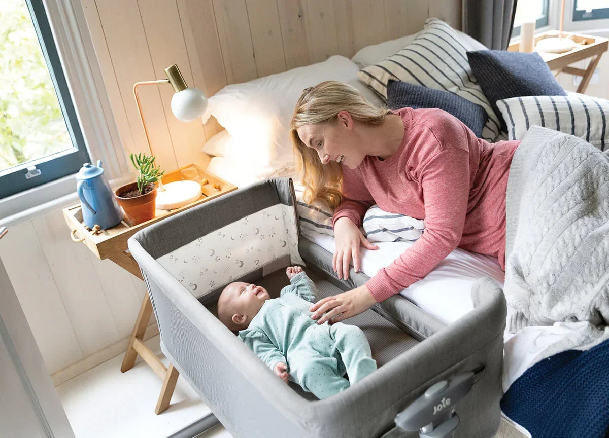 Joie - Obposteljna posteljica Roomie™ Glide - Almond