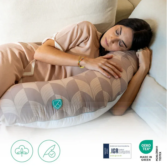 Koala Babycare - Blazina za nosečnice Hug Comfy - Fan Beige