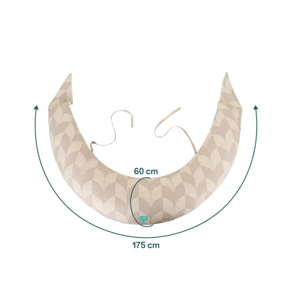 Koala Babycare - Blazina za nosečnice Hug Comfy - Fan Beige