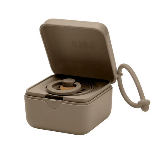 BIBS - Škatlica za dudo - Dark Oak - 4200243 Luxbaby