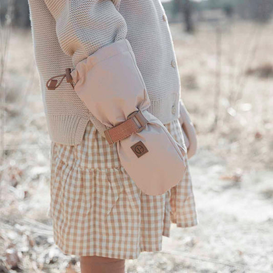 Elodie - Otroške rokavice - Blushing Pink (1-3 leta) - E10847 Luxbaby