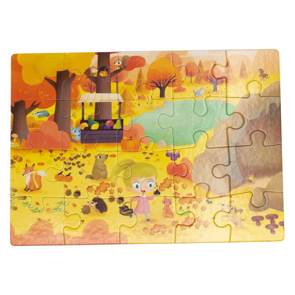 Lisciani - Letni časi in ura - L974650 Luxbaby