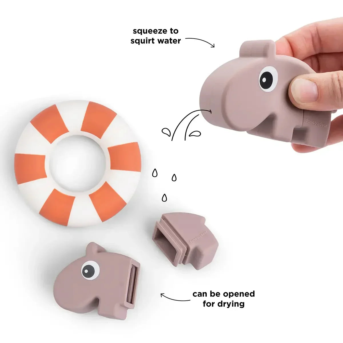 Done by Deer - Igračka za kopanje Ozzo - Powder