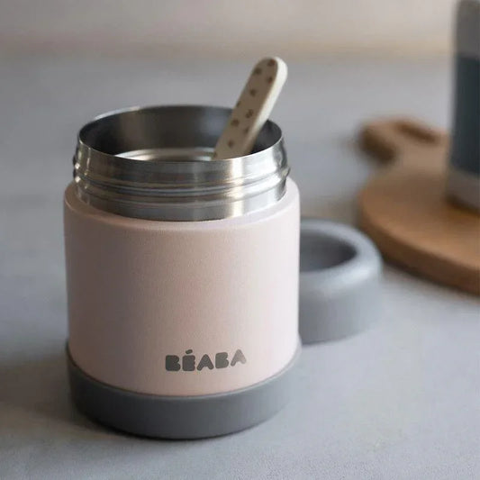 Beaba - Termo posodica za hrano 300ml - Light Pink