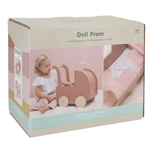 Little Dutch - Lesen voziček za punčke - LD7096 Luxbaby