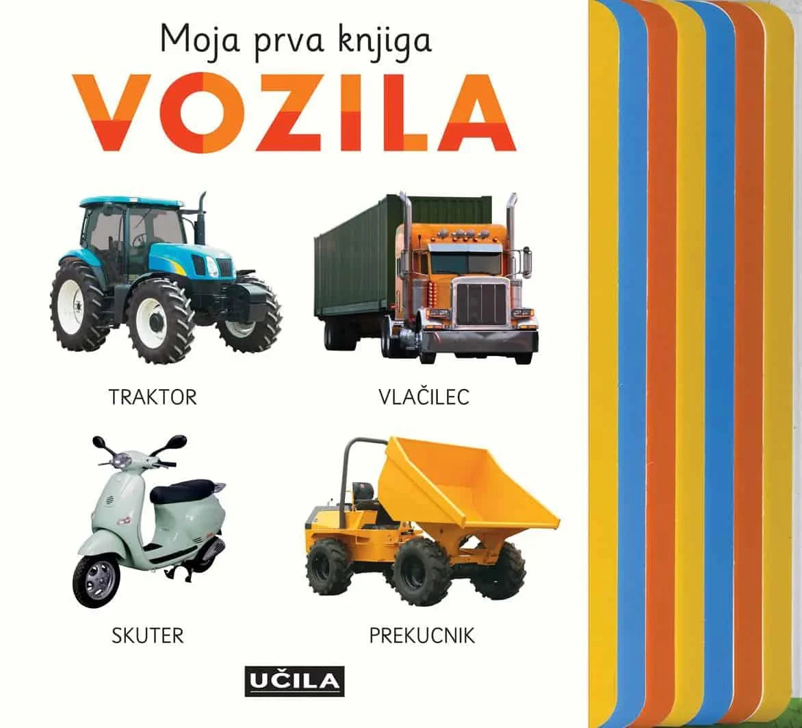 Učila - Vozila - Moja prva knjiga