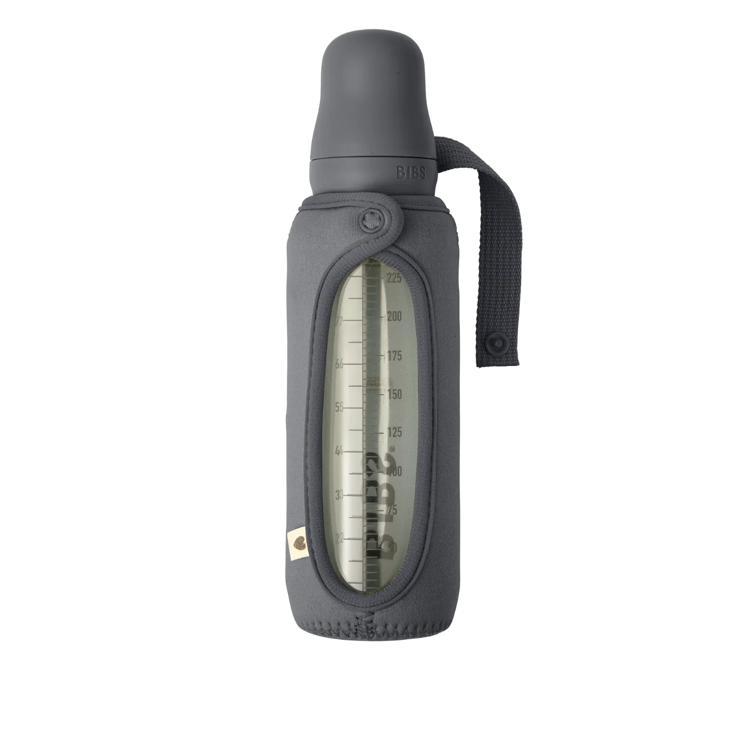 BIBS - Ovitek za veliko otroško stekleno stekleničko - Iron 225ml - 9413221 Luxbaby