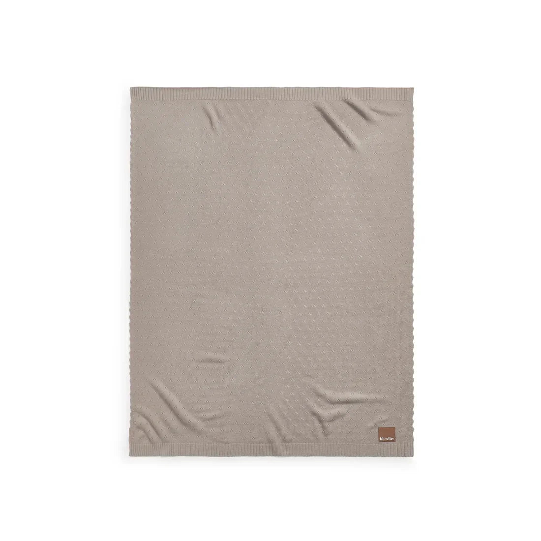 Elodie - Pletena odejica Pointelle - Tender Taupe