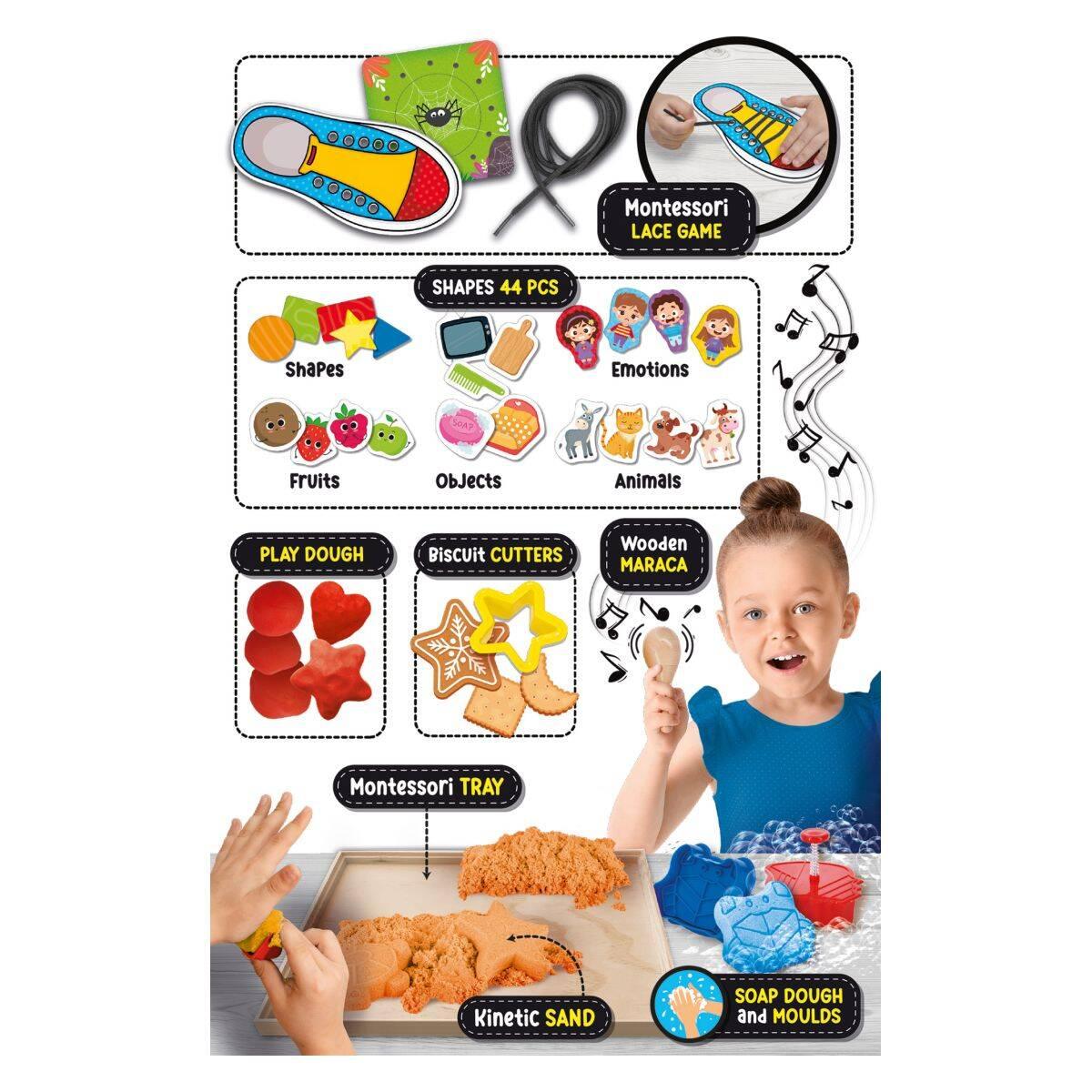 Lisciani - Montessori škatla (3l+) - L1166807 Luxbaby