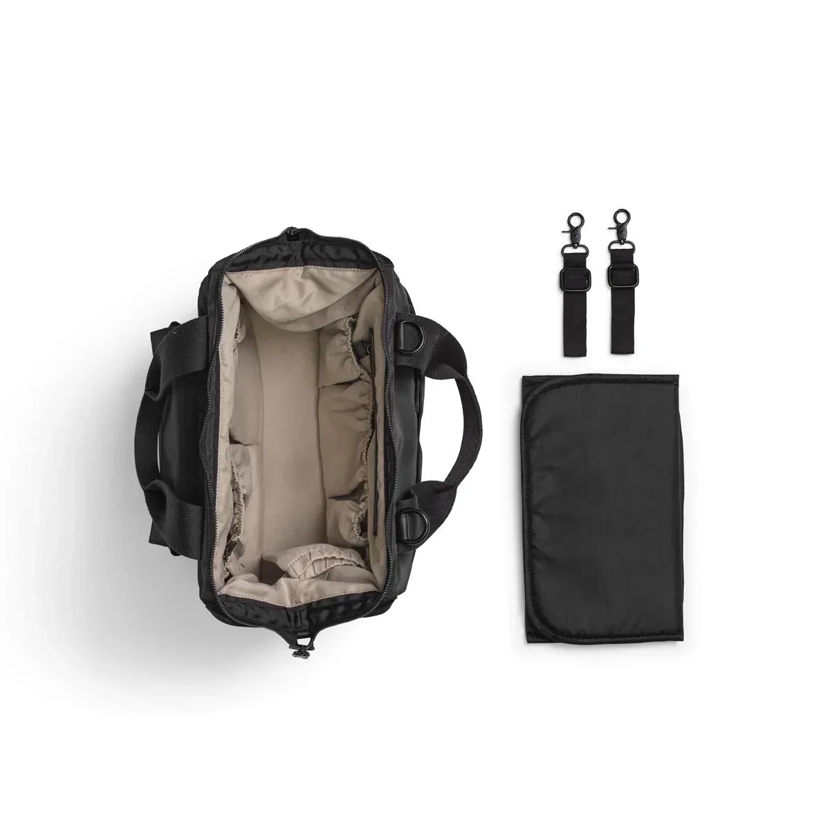 Elodie - Previjalna torba z okvirjem - Black