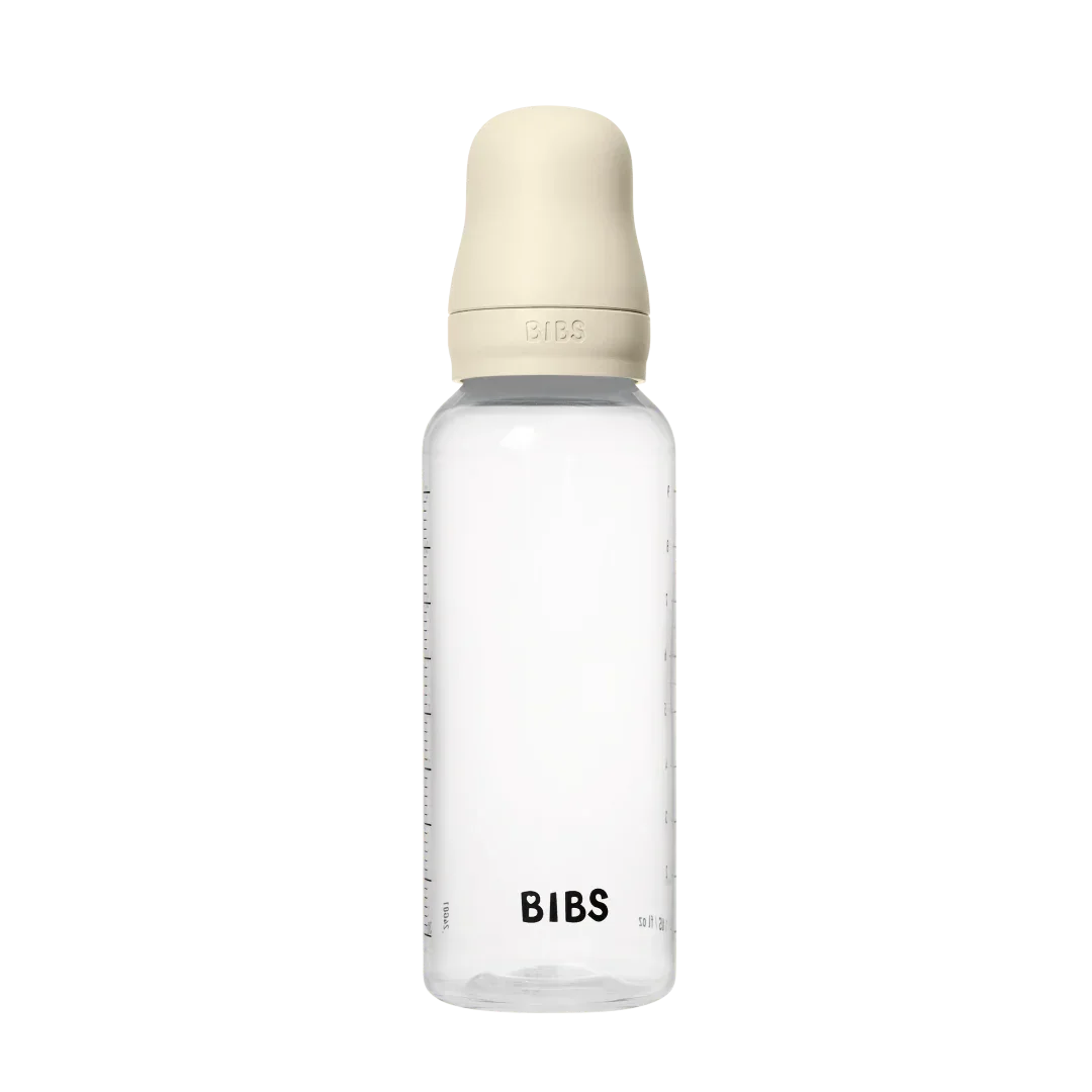 BIBS - Otroška steklenička 270 ml, lateks - Ivory (srednji pretok)