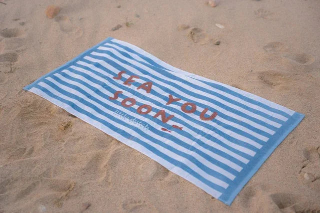 Little Dutch - Brisača za plažo - Ocean Sea Life Ocean Blue - LDCL25039114 Luxbaby