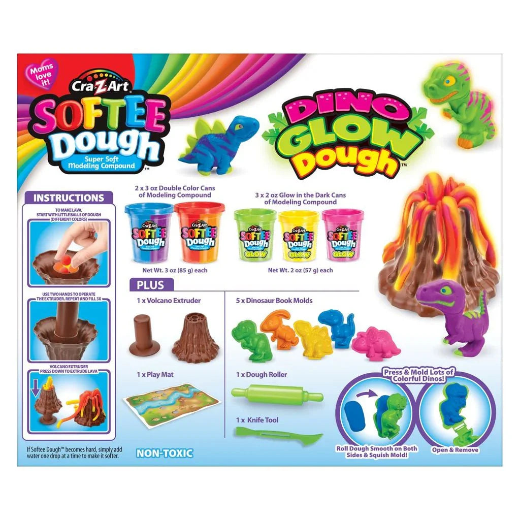 Cra-Z-Art - Plastelin Softee Dough - Dinozavri - 1177742 Luxbaby