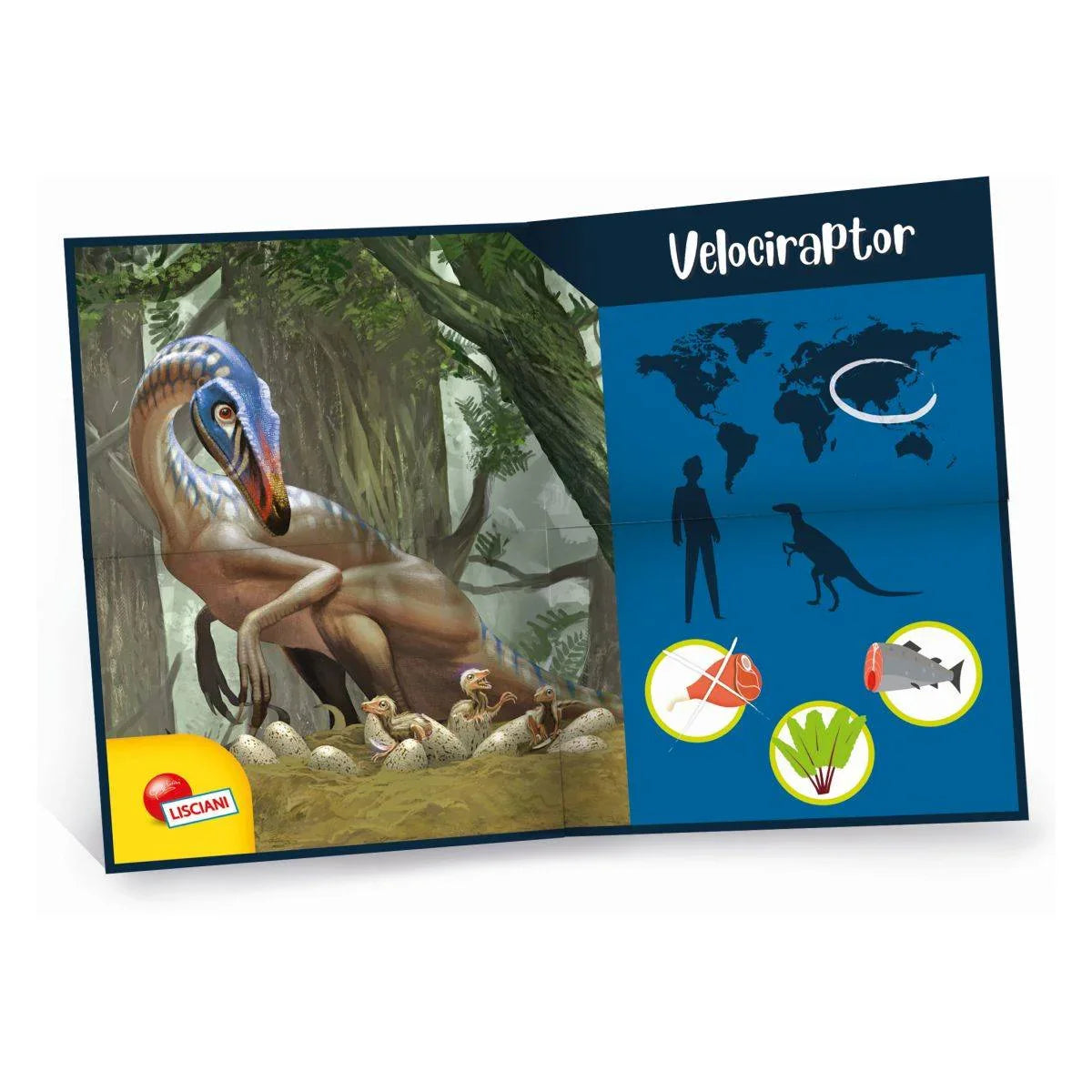 Lisciani - I'm Genius super kit Velociraptor - L1084333 Luxbaby