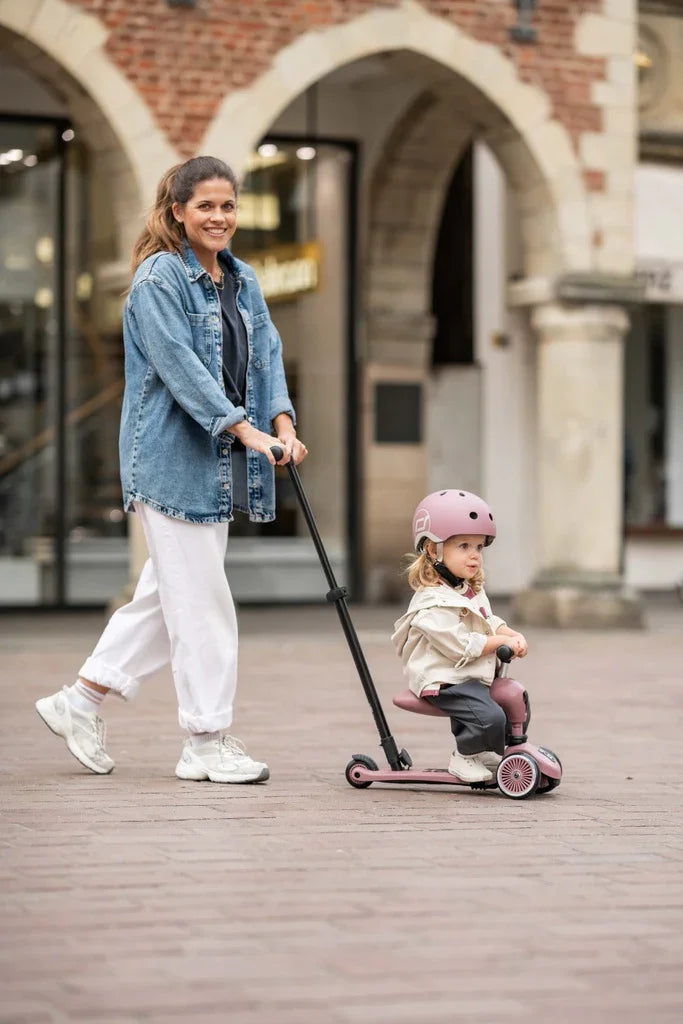 Scoot&Ride - Otroški poganjalec in skiro Highwaykick 1 Push and Go - Wildberry - SR00069 Luxbaby