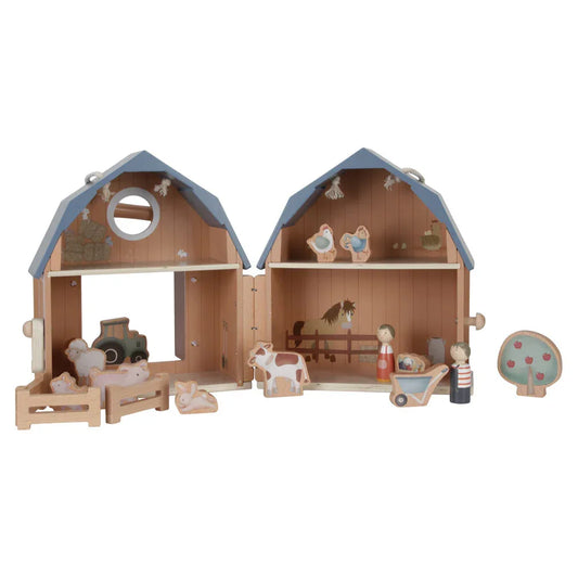 Little Dutch - Lesena hiška - Little Farm - LD7152 Luxbaby