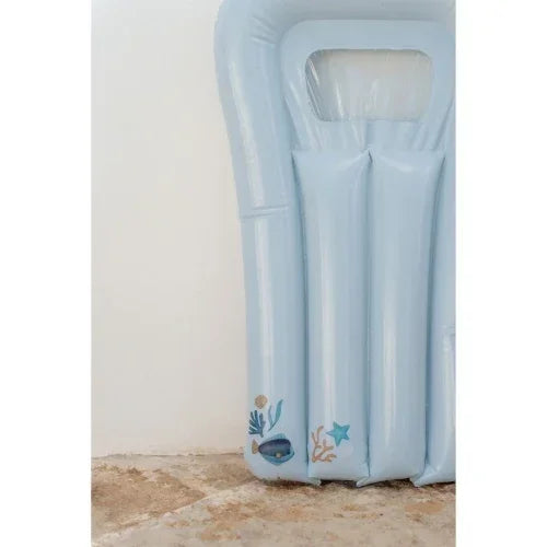 Little Dutch - Napihljiva blazina za v vodo - Ocean Dreams Blue