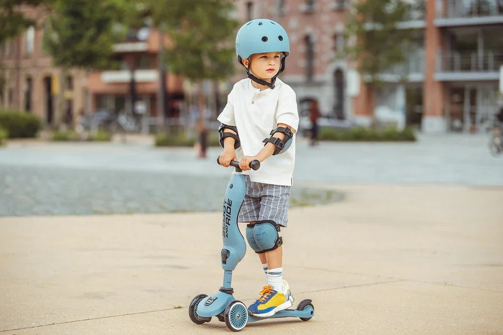 Scoot&Ride - Set ščitnikov S - Steel - SR00025 Luxbaby