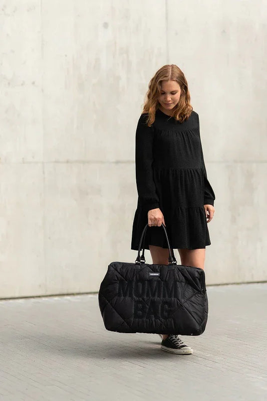 Childhome - Torba Mommy Bag Puffered - Black