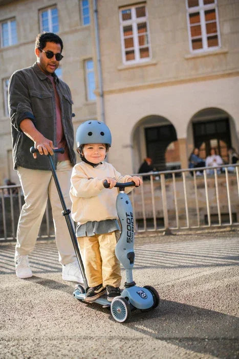 Scoot&Ride - Otroški poganjalec in skiro Highwaykick 1 Push and Go - Steel