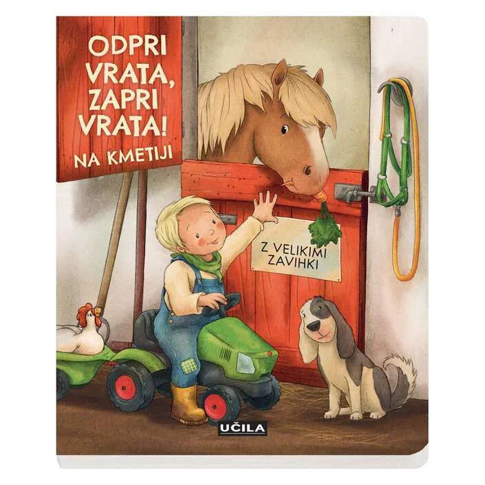 Učila - Na kmetiji – Odpri vrata, zapri vrata! - U007272 Luxbaby