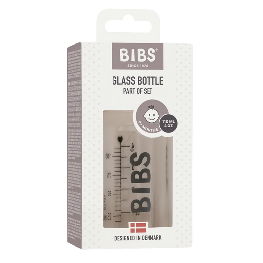 BIBS - Otroška steklena steklenička - 110ml (del)